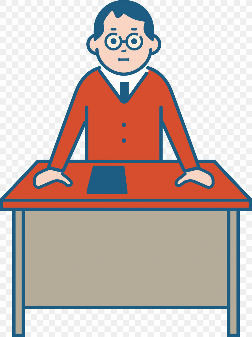 Teacher Desk Male, PNG, 2244x3000px, Teacher, Behavior, Desk, Education, Furniture Download Free