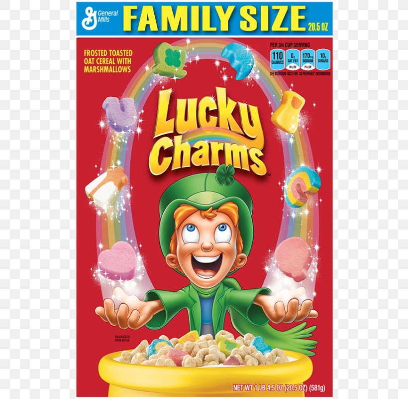 Breakfast Cereal General Mills Lucky Charm Cereal Rice Krispies Treats Lucky Charms Marshmallow, PNG, 800x800px, Breakfast Cereal, Candy, Corn Syrup, Cuisine, Eating Download Free