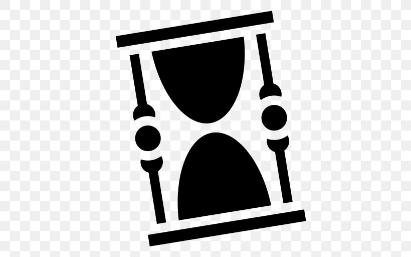 Hourglass Time, PNG, 512x512px, Hourglass, Black, Black And White, Brand, Clock Download Free