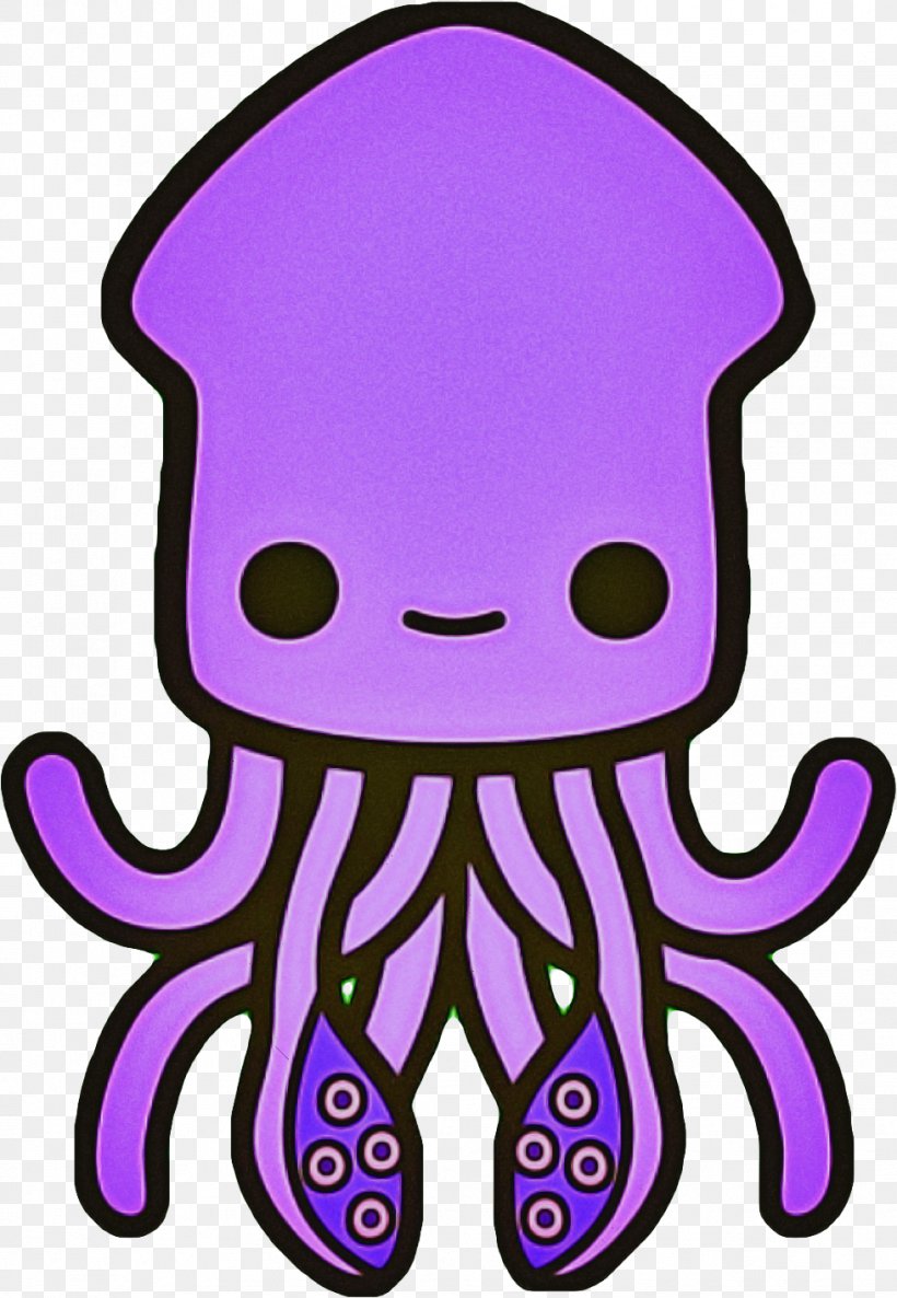 Octopus Cartoon, PNG, 979x1416px, Sticker, Blue, Cartoon, Cuteness, Decal Download Free