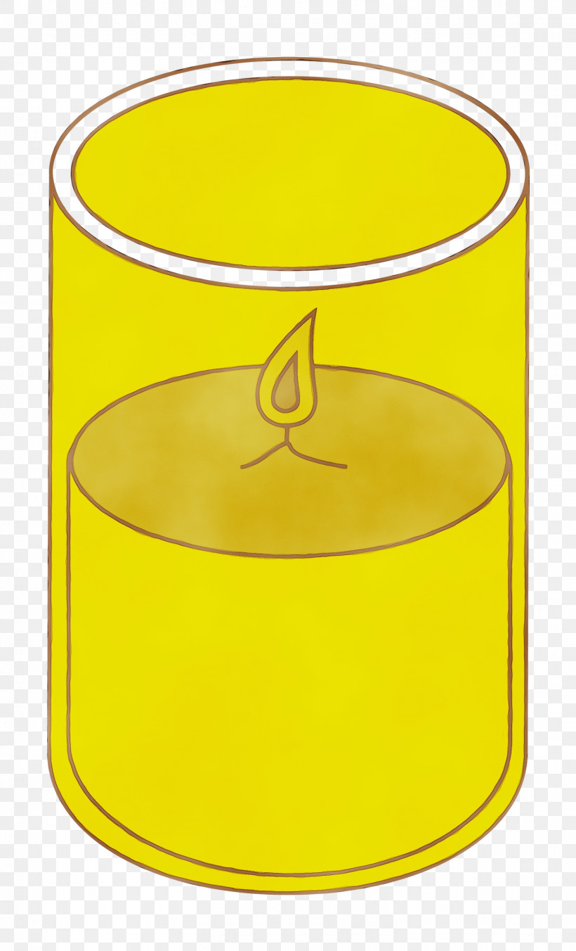 Cylinder Yellow Mathematics Geometry, PNG, 1516x2500px, Watercolor, Cylinder, Geometry, Mathematics, Paint Download Free