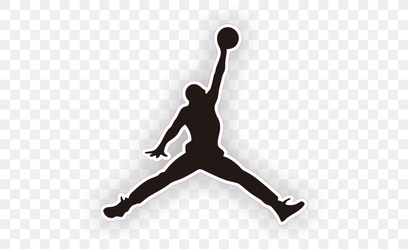 Jumpman Air Jordan Sneakers Nike T-shirt, PNG, 500x500px, Jumpman, Air Jordan, Balance, Basketball, Basketball Shoe Download Free