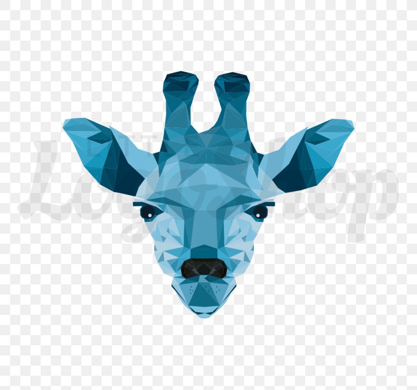 Polygon Giraffe Turquoise Color Impala, PNG, 768x768px, Polygon, Aqua, Basil, Color, Coral Download Free