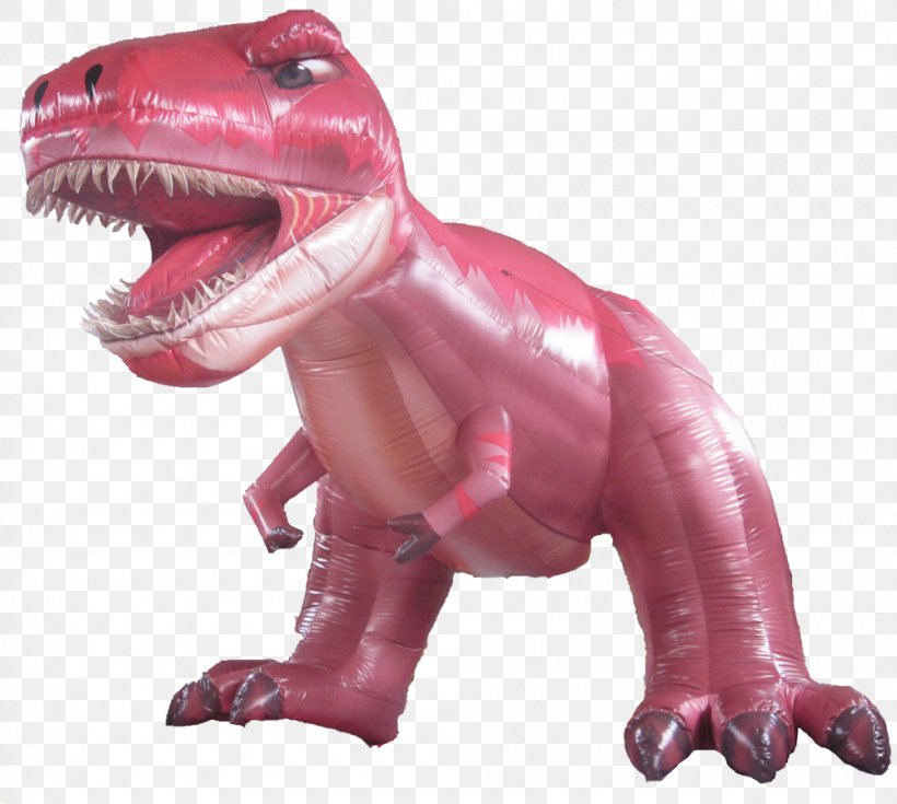 Tyrannosaurus Pink M Inflatable Figurine RTV Pink, PNG, 1000x897px, Tyrannosaurus, Animal Figure, Dinosaur, Figurine, Inflatable Download Free