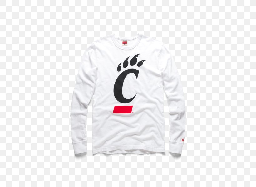 University Of Cincinnati Sleeve T-shirt Cincinnati Bearcats Football Sweater, PNG, 600x600px, University Of Cincinnati, Bluza, Brand, Cincinnati, Cincinnati Bearcats Football Download Free