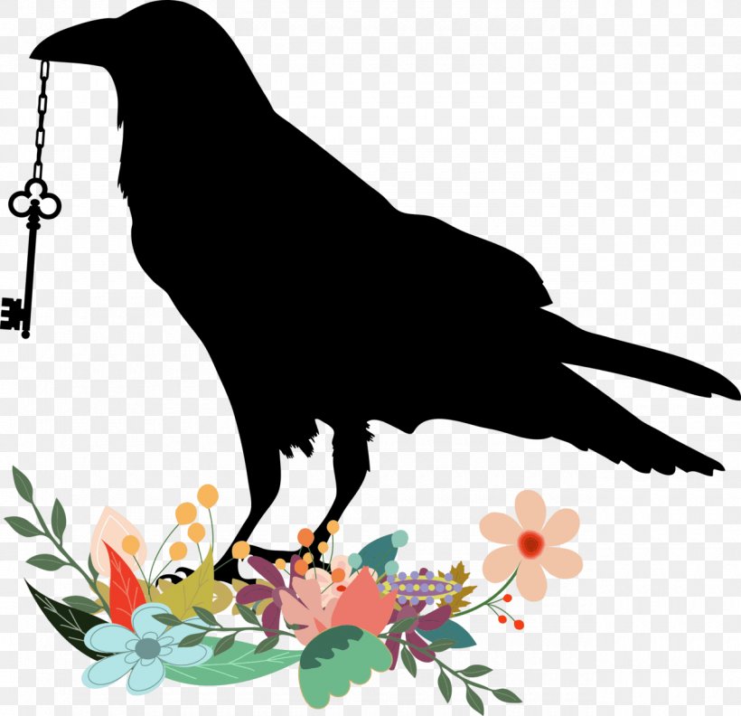 Common Raven The Raven Crow Bird Clip Art, PNG, 1280x1237px, Common Raven, Artwork, Beak, Bird, Crow Download Free