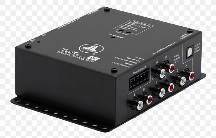 JL Audio TwK 88 System Tuning 8 CH. Digital Signal Processor JL Audio TwK D8 System Tuning 8 Ch. Digital Signal Processor Audio Signal Analog Signal, PNG, 800x527px, Digital Signal Processor, Analog Signal, Audio, Audio Equipment, Audio Signal Download Free
