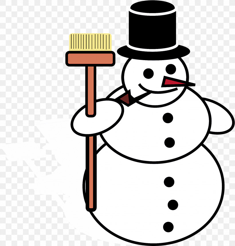 Snowman, PNG, 1932x2025px, Snowman, Cartoon, Line Art Download Free