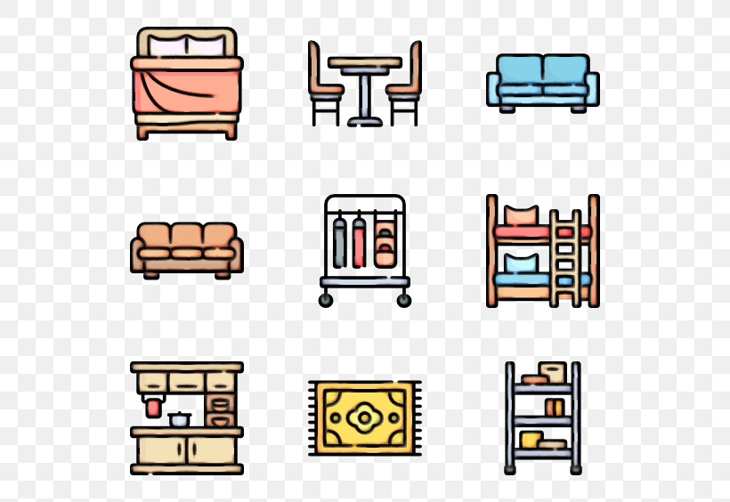 Line Furniture, PNG, 600x564px, Watercolor, Furniture, Line, Paint, Wet Ink Download Free