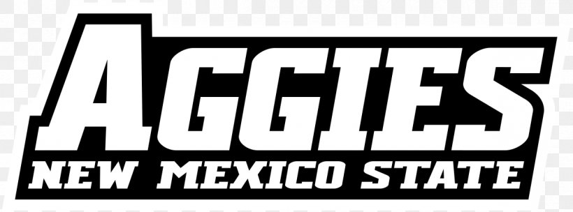 New Mexico State University New Mexico State Aggies Football Logo Wordmark Brand, PNG, 1200x446px, 2018, New Mexico State University, American Football, Area, Black And White Download Free