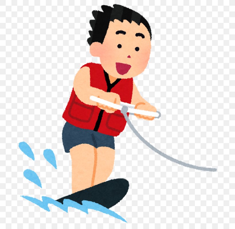 Water Skiing いらすとや Clip Art, PNG, 749x800px, Watercolor, Cartoon, Flower, Frame, Heart Download Free