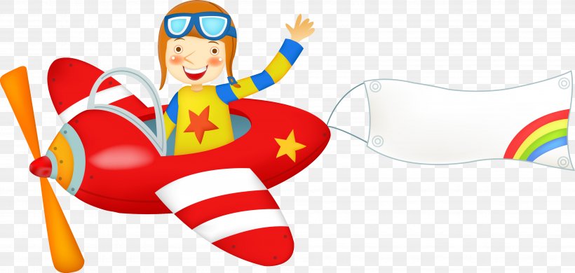 Airplane Clip Art Vector Graphics Illustration Flight, PNG, 3783x1803px, Airplane, Aircraft, Aircraft Pilot, Aviation, Cartoon Download Free