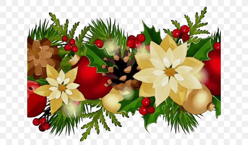 Christmas Decoration, PNG, 640x480px, Watercolor, Christmas, Christmas Decoration, Christmas Eve, Christmas Ornament Download Free