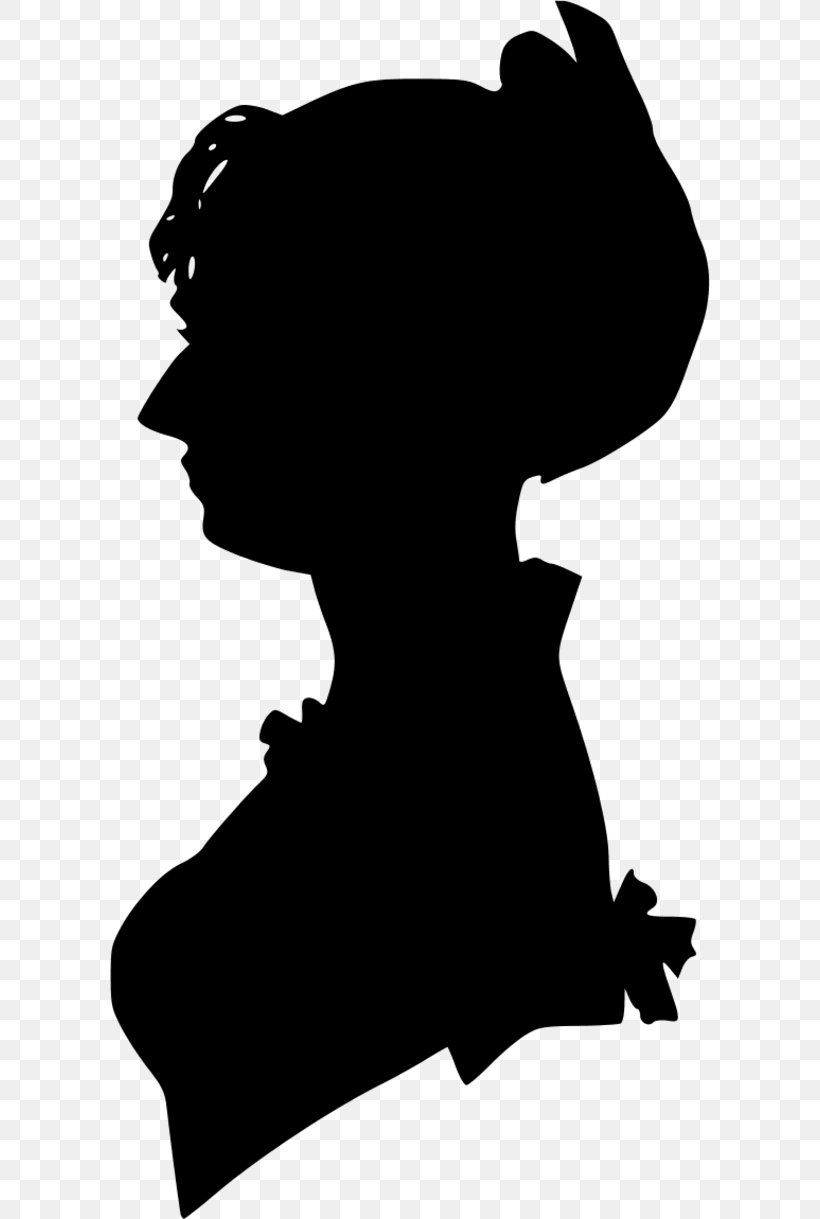 Silhouette Female Woman Clip Art, PNG, 600x1219px, Silhouette, Art, Black, Black And White, Drawing Download Free