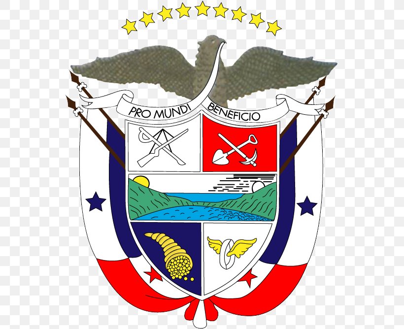 Coat Of Arms Of Panama Símbolos Patrios De Panamá National Symbol Flag ...