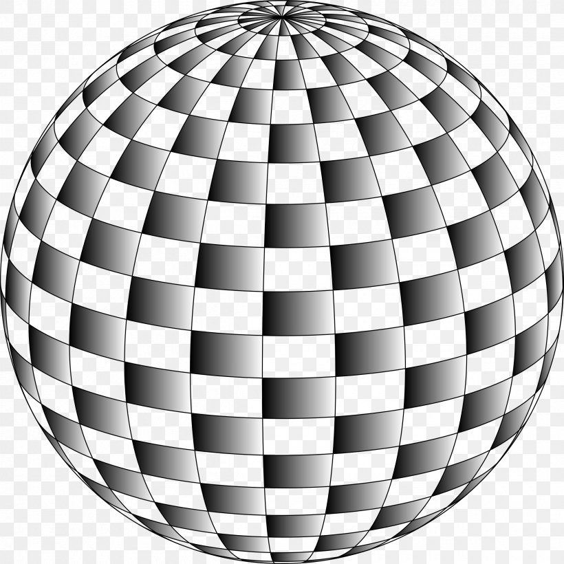 Sphere Clip Art, PNG, 2400x2400px, Sphere, Black And White, Disco Ball, Monochrome, Monochrome Photography Download Free