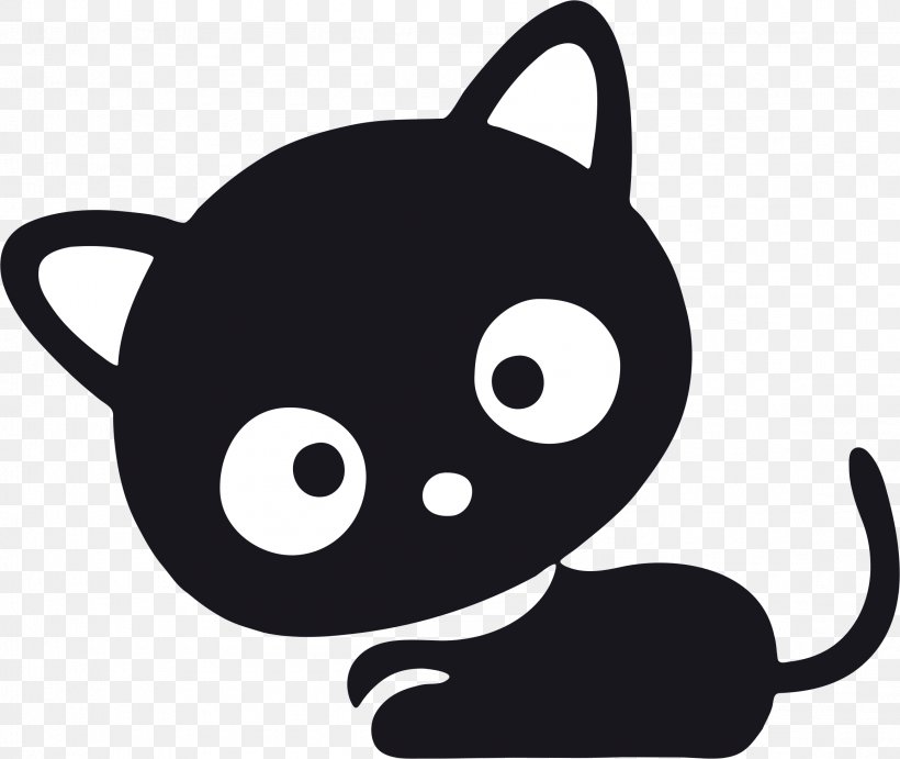 Kitten Cat Wall Decal Mouse Clip Art, PNG, 2316x1952px, Kitten, Black, Black And White, Black Cat, Carnivoran Download Free