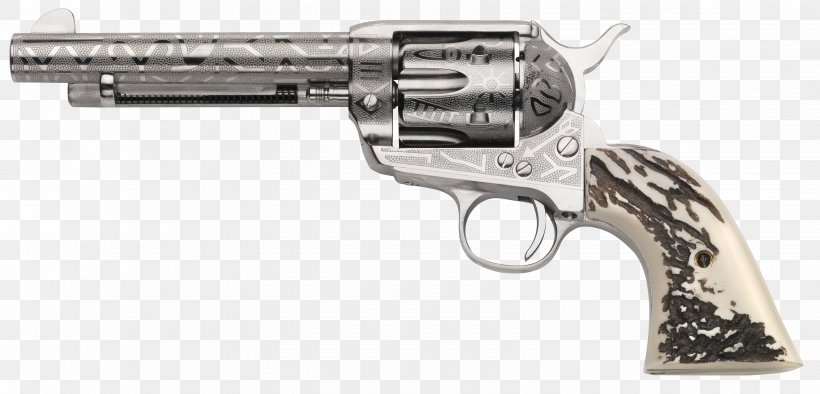 Revolver Firearm .45 Colt Colt Single Action Army Gun Barrel, PNG, 6595x3176px, Watercolor, Cartoon, Flower, Frame, Heart Download Free