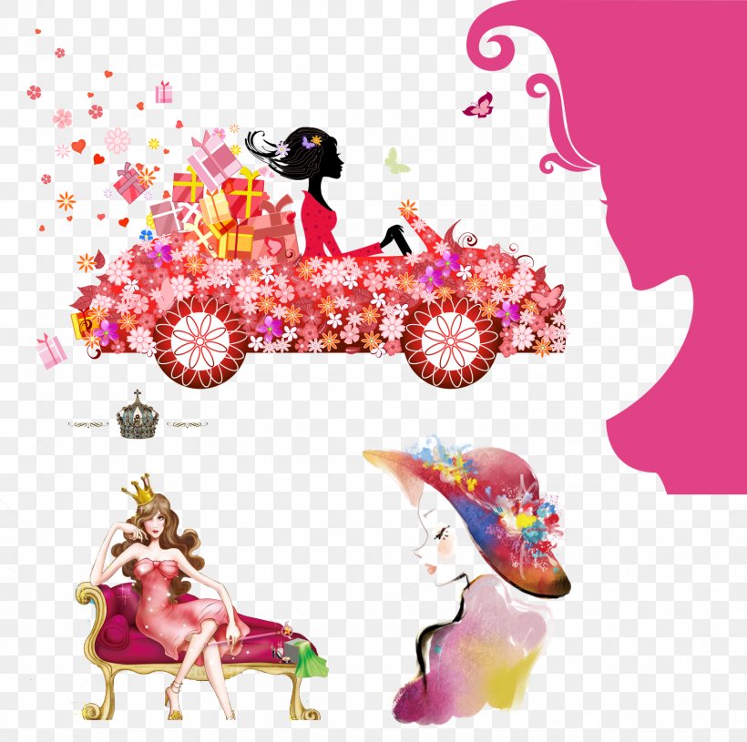 Car Flower Clip Art, PNG, 1528x1520px, Car, Art, Flower, Flower Car, Fotosearch Download Free