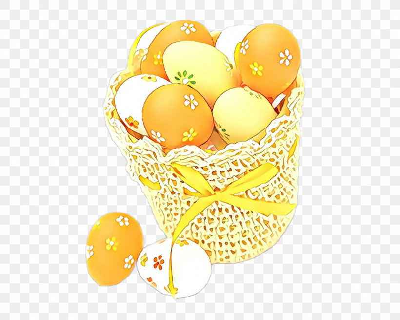 Easter Egg, PNG, 2236x1787px, Yellow, Basket, Easter Egg, Egg, Food Download Free
