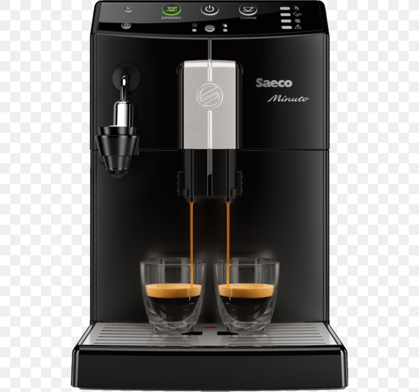 Espresso Machines Coffee Saeco Minuto HD8765, PNG, 544x768px, Espresso, Coffee, Coffeemaker, Drip Coffee Maker, Espresso Machine Download Free