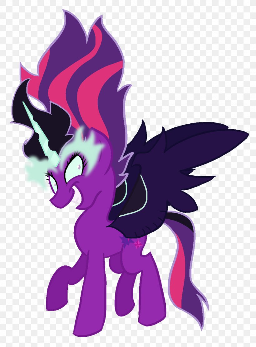 My Little Pony Twilight Sparkle Princess Luna Horse, PNG, 1024x1392px, Pony, Cartoon, Demon, Deviantart, Equestria Download Free