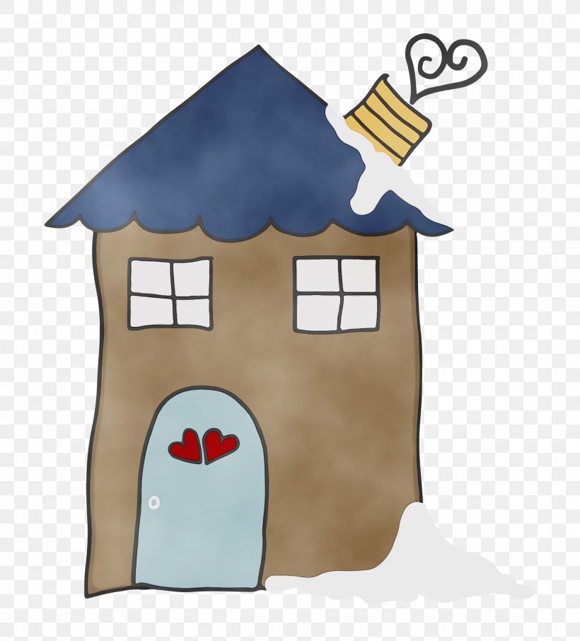 Cartoon House, PNG, 2059x2275px, Watercolor, Cartoon, House, Paint, Wet Ink Download Free