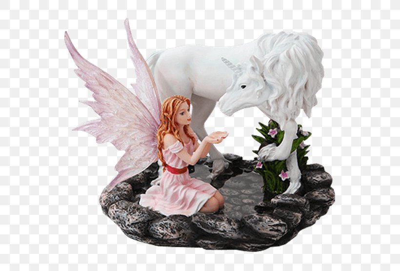 Fairy Unicorn Figurine Legendary Creature Statue, PNG, 555x555px, Fairy, Collectable, Crest, Fictional Character, Figurine Download Free