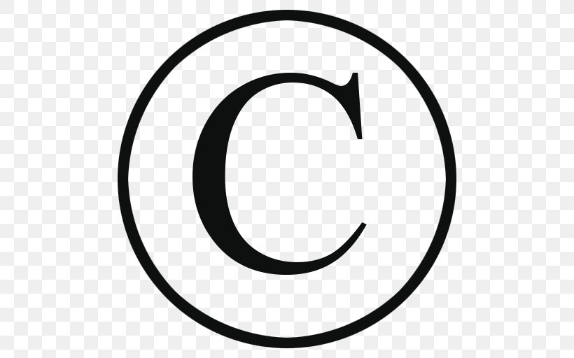 Copyright Text Publication Guinea Pig Clip Art, PNG, 512x512px, Copyright, Area, Black, Black And White, Crescent Download Free