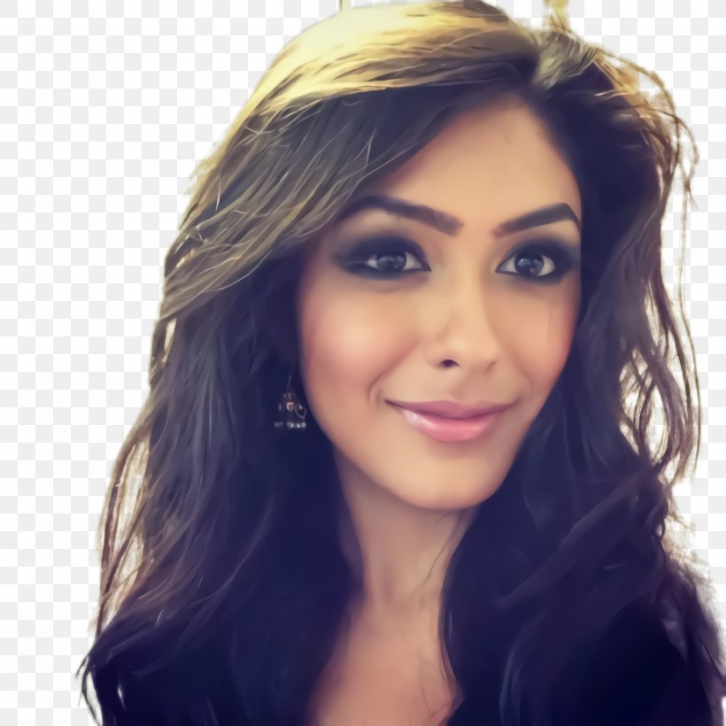 Eye Cartoon, PNG, 2000x2000px, Mrunal Thakur, Actress, Beauty, Black, Black Hair Download Free