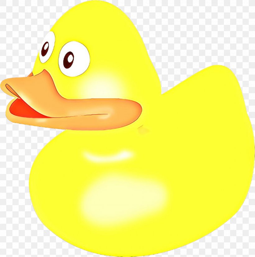 Rubber Ducky Duck Yellow Bath Toy Ducks, Geese And Swans, PNG, 2344x2365px, Cartoon, Bath Toy, Beak, Bird, Duck Download Free