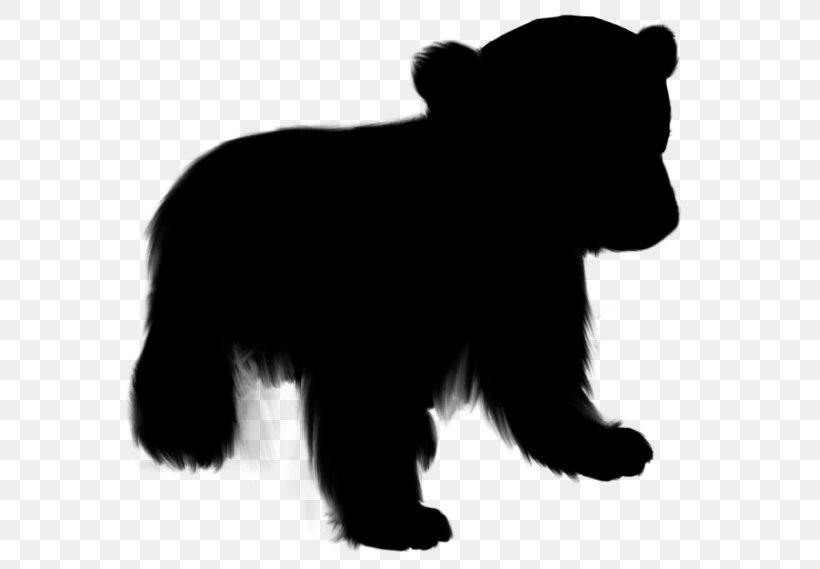 Bear Dog Mammal Canidae Fur, PNG, 600x569px, Bear, American Black Bear, Animal, Animal Figure, Black M Download Free