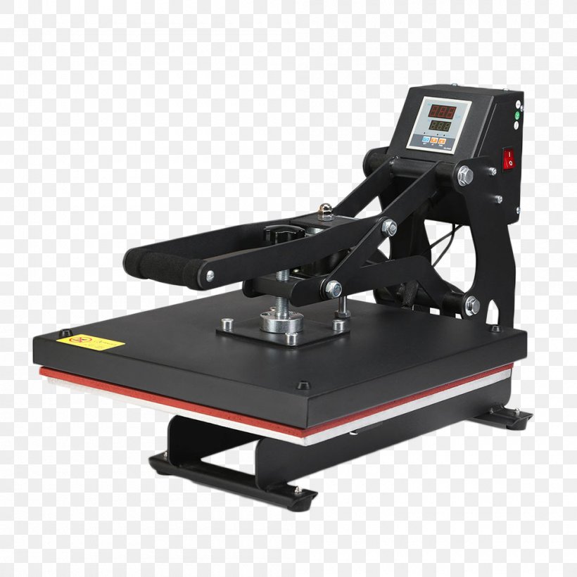 Machine Press T-shirt Heat Press Printing Press, PNG, 1000x1000px, Machine, Hardware, Heat, Heat Press, Laser Engraving Download Free