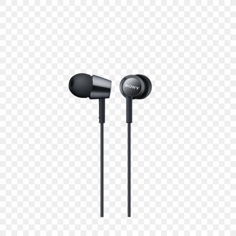 Sony MDR-EX155AP In-Ear Stereo Headphones Earphones Sony MDR-EX150 Audio Sony Xperia Ear, PNG, 1000x1000px, Headphones, Audio, Audio Equipment, Black, Color Download Free