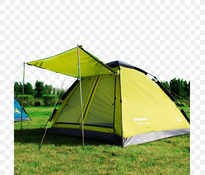 Tent Yellow Gratis, PNG, 707x701px, Tent, Camping, Canopy, Designer, Grass Download Free