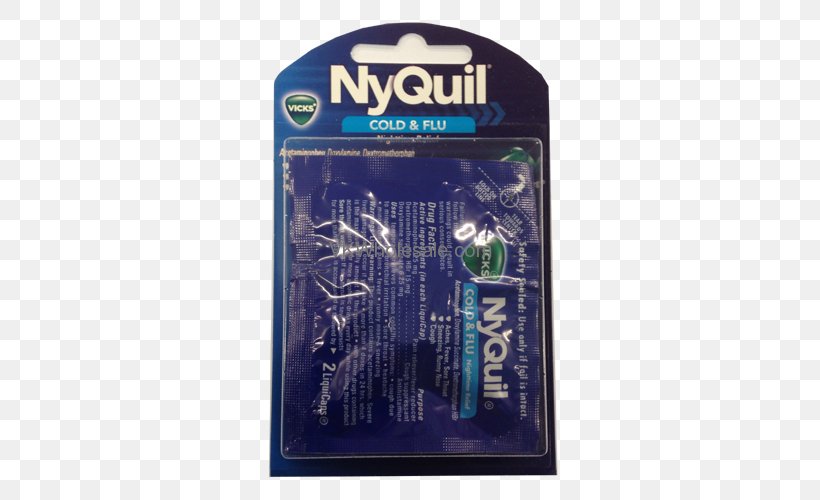 Vicks NyQuil Cold & Flu Nighttime Relief LiquiCaps 72 Ct Box Vicks Nyquil Multi-Symptom Relief Cold & Flu Liquicaps 24 Ct Box Vicks Nyquil Sinus Liquicaps 24 Ct Box, PNG, 500x500px, Vicks, Brand, Symptom Download Free
