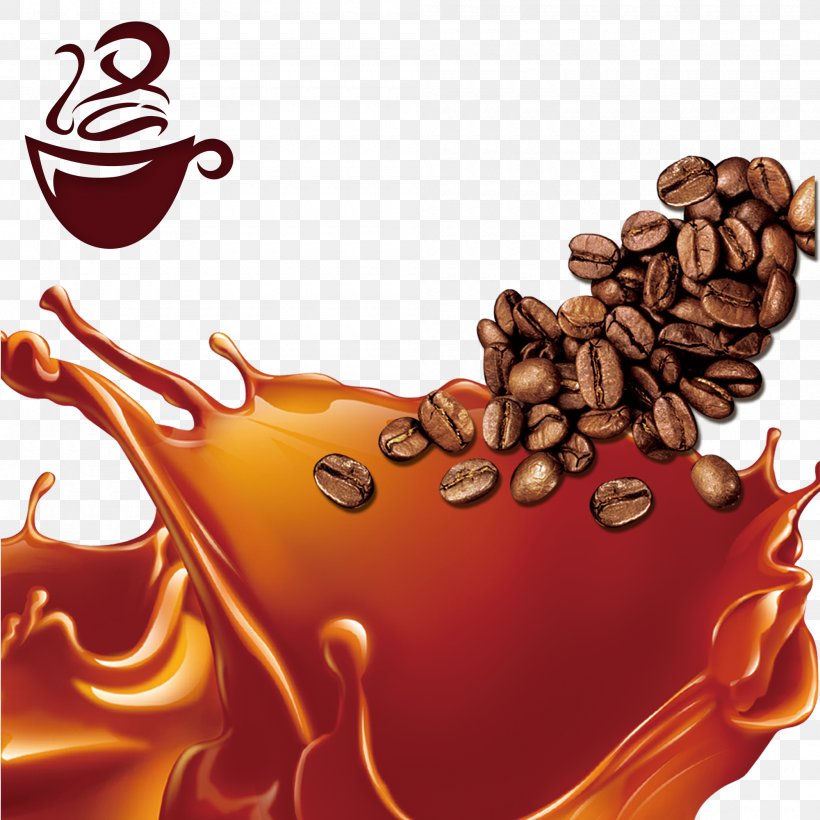 Coffee Espresso Hong Kong-style Milk Tea, PNG, 2000x2000px, Coffee, Bean, Cafe, Chocolate, Chocolate Cake Download Free