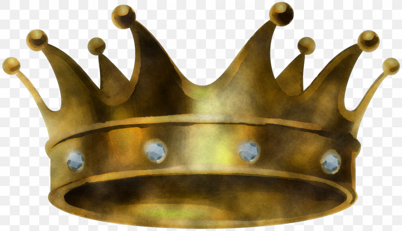Crown, PNG, 2081x1200px, Crown, Brass, Bronze, Metal Download Free