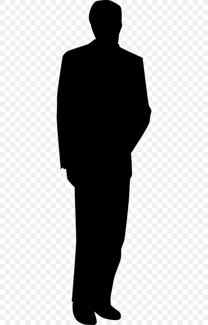 Silhouette Drawing, PNG, 640x1280px, Silhouette, Black, Black And White ...