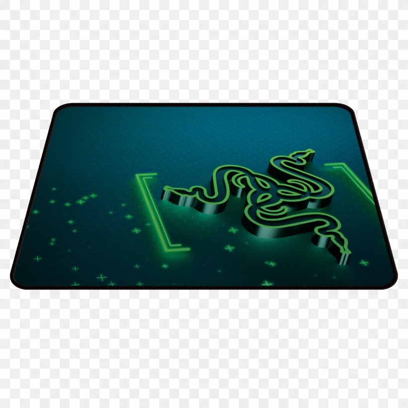 Computer Mouse Gaming Mouse Pad Razer Goliathus Control Gravity Black-green Mouse Mats Razer Goliathus Mobile, PNG, 1376x1376px, Computer Mouse, Computer Accessory, Gamer, Green, Mouse Mats Download Free