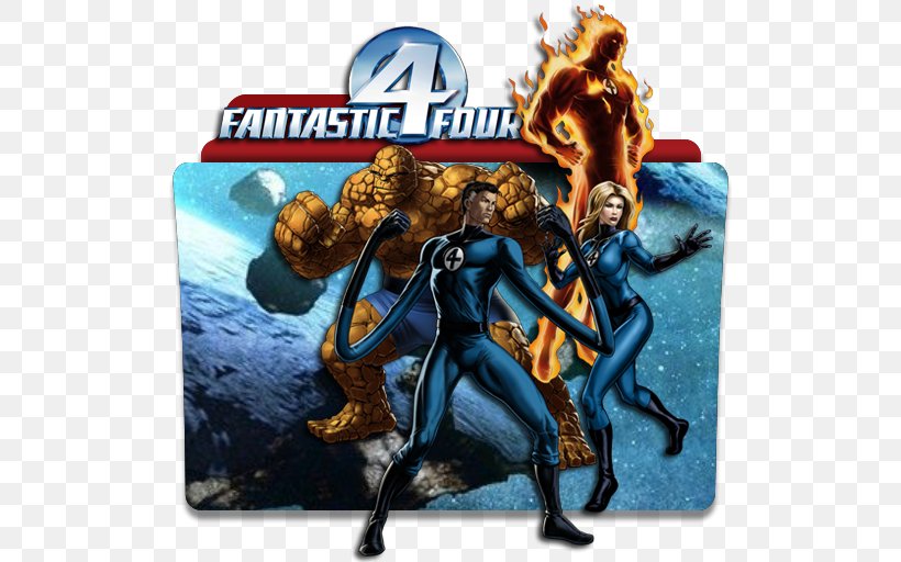 Fantastic Four Rolf Kauka Comics, PNG, 512x512px, Fantastic Four, Action Figure, Cartoon, Comics, Deviantart Download Free