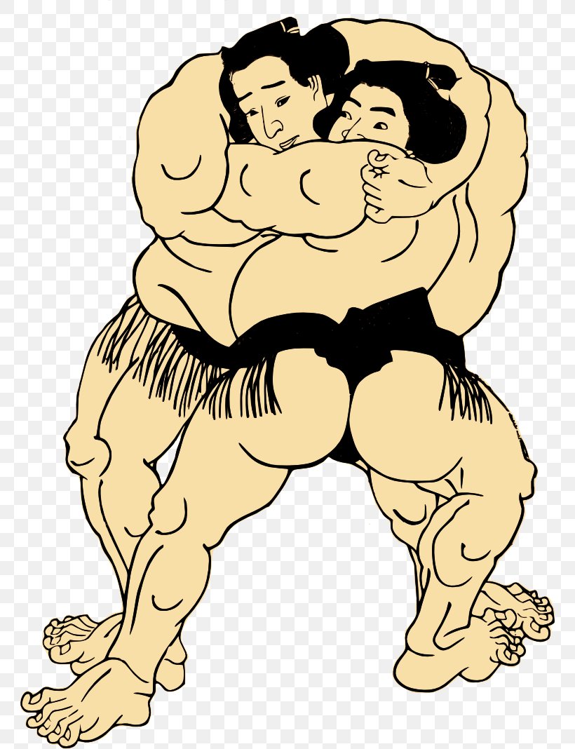 T-shirt Sumo Wrestling Rikishi Clip Art, PNG, 762x1068px, Watercolor, Cartoon, Flower, Frame, Heart Download Free