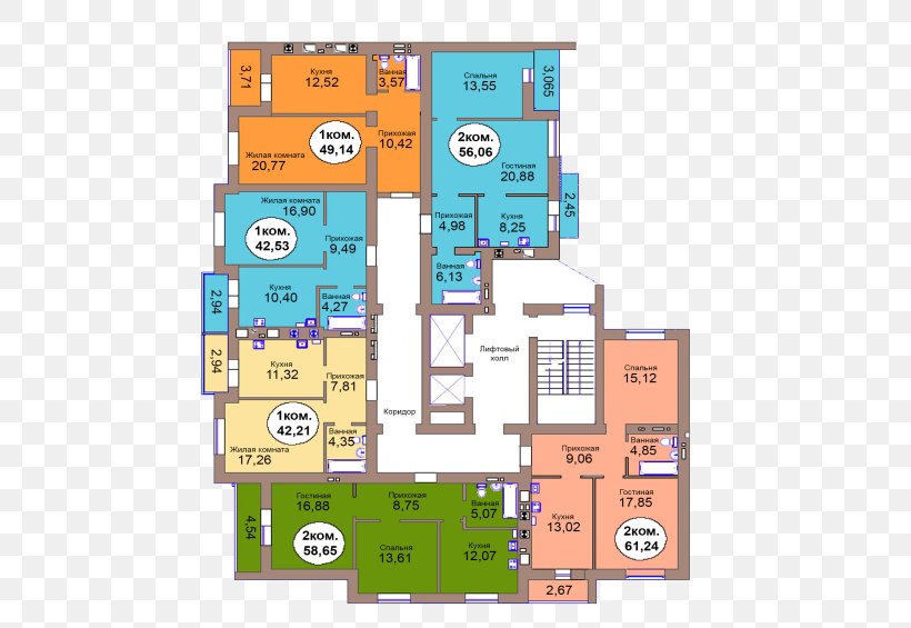 Vasil'kovo Floor Plan Apartment Storey House, PNG, 500x565px, Floor Plan, Apartment, Area, Elevation, Floor Download Free