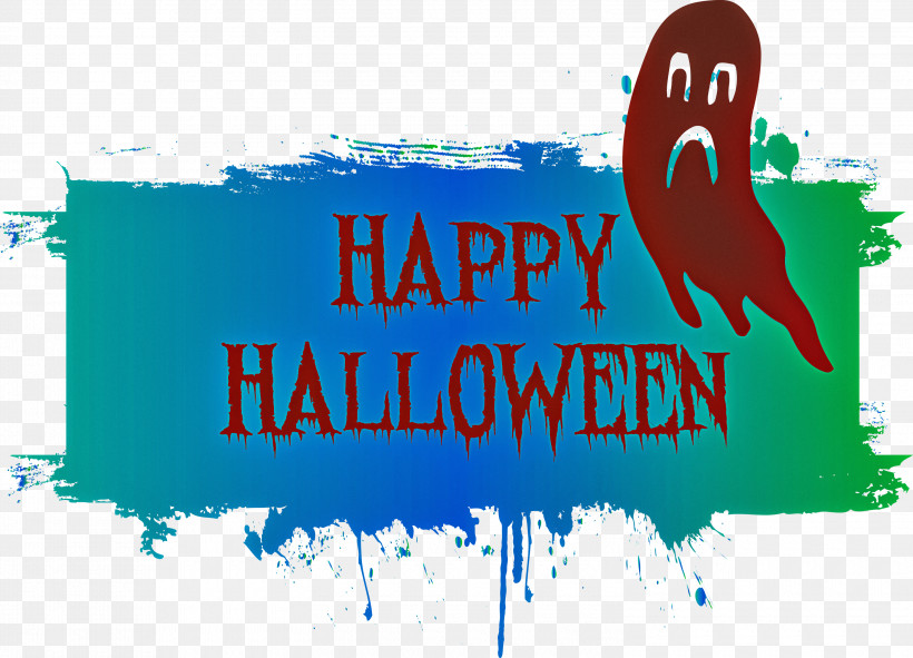 Happy Halloween, PNG, 3000x2164px, Happy Halloween, Abstract Art, Drawing, Line Art, Logo Download Free