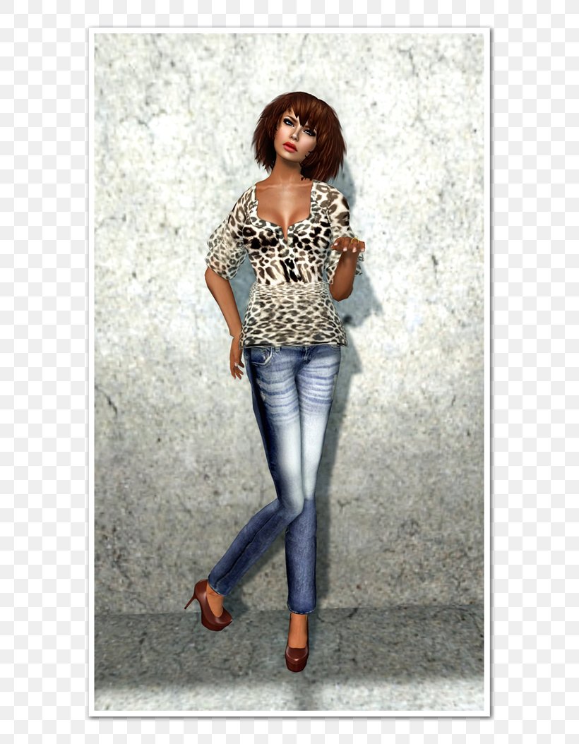Jeans Waist Fashion Denim Photo Shoot, PNG, 614x1054px, Watercolor, Cartoon, Flower, Frame, Heart Download Free