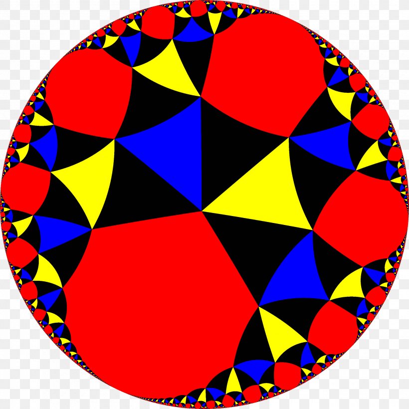 Snub Triapeirotrigonal Tiling Uniform Tilings In Hyperbolic Plane Tessellation Hyperbolic Geometry Infinite-order Triangular Tiling, PNG, 2520x2520px, Uniform Tilings In Hyperbolic Plane, Area, Geometry, Hyperbolic Geometry, Infiniteorder Apeirogonal Tiling Download Free