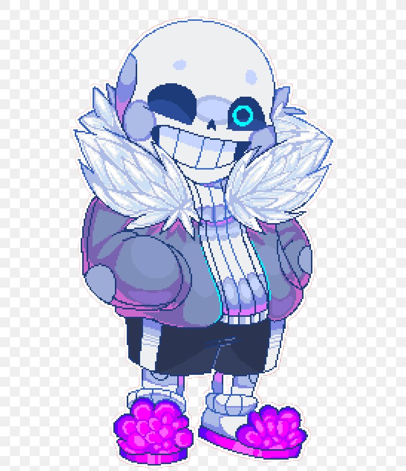 Undertale Pixel Art Sans., PNG, 686x950px, Watercolor, Cartoon, Flower, Frame, Heart Download Free