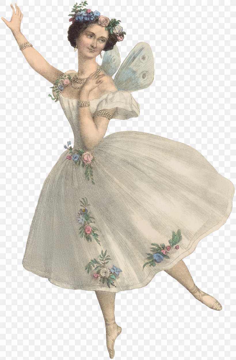 Ballet Dancer La Sylphide, PNG, 1573x2400px, Watercolor, Cartoon, Flower, Frame, Heart Download Free