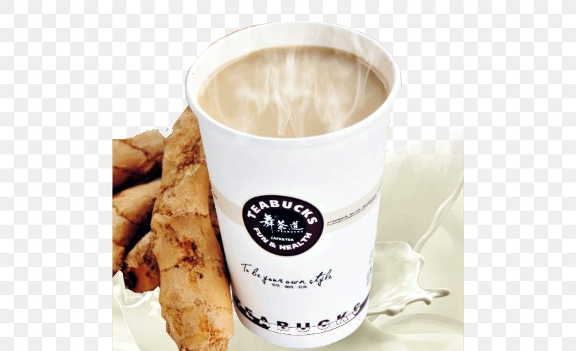 Ginger Tea Coffee Cafxe9 Au Lait Cafe, PNG, 500x500px, Tea, Cafe, Cafe Au Lait, Caffeine, Cafxe9 Au Lait Download Free