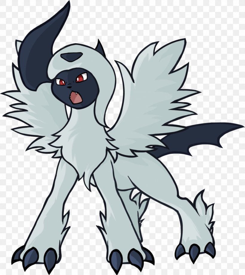 Pokémon X And Y Absol Cat Pokémon Sun And Moon Pokémon GO, PNG, 1024x1149px, Absol, Artwork, Bat, Black And White, Blastoise Download Free